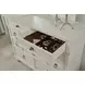 Grand Bay Egret 10 Drawer Aster Bureau with Rectangular Bamboo Mirror