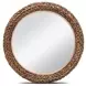 Maui Natural Round Wall Mirror