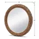 Maui Natural Round Wall Mirror