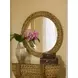 Maui Natural Round Wall Mirror