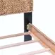 Maui Natural and Black King Panel Bed