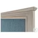 Blue Isles Ocean Blue and Aged Ivory King Headboard