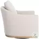 Corbin Effie Linen Swivel Lounge Chair
