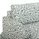 Gertrude Gray and White 90" Sofa