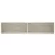 Glaze Bezel Rectangular Glass Top Console Table
