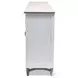 Hearthwood Sea Drift and White 4 Door Credenza
