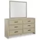 Calmoro Gray Wash and White Upholstered Bookcase Storage Panel Bedroom Set with USB Charging