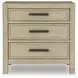 Calmoro Gray Wash and White Upholstered Bookcase Storage Panel Bedroom Set with USB Charging
