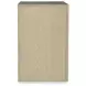 Calmoro Gray Wash 3 Drawer Nightstand
