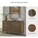 Lyncott Medium Brown Dresser