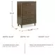 Lyncott Medium Brown Chest