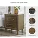Lyncott Medium Brown 2 Drawer Nightstand