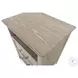 Harborview Glazed Driftwood 2 Drawer Nightstand with USB Charging
