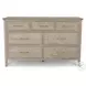 Harborview Glazed Driftwood 7 Drawer Dresser