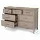 Harborview Glazed Driftwood 7 Drawer Dresser