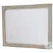 Harborview Glazed Driftwood Rectangular Dresser Mirror