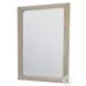 Harborview Glazed Driftwood Rectangular Dresser Mirror