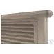 Harborview Glazed Driftwood King Headboard