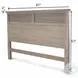 Harborview Glazed Driftwood Queen Headboard