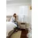 Harborview Glazed Driftwood Queen Bed with Storage