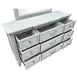 Glenbrook Pebble 9 Drawer Dresser