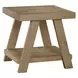 Orinda Brown Square End Table