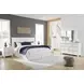 Fortman White 7 Drawer Dresser and Rectangular Mirror