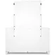 Fortman White 7 Drawer Dresser and Rectangular Mirror