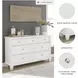 Fortman White Dresser