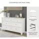 Fortman White Dresser
