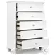 Fortman White Youth Storage Panel Bedroom Set