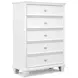 Fortman White Youth Storage Panel Bedroom Set