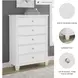 Fortman White Drawer Chest