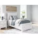 Fortman White Twin Panel Headboard