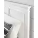 Fortman White Twin Storage Panel Bed