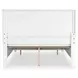 Fortman White Queen Storage Panel Bed