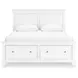 Fortman White Storage Panel Bedroom Set