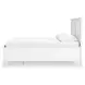 Fortman White Queen Storage Panel Bed