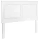 Fortman White Queen Panel Headboard