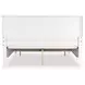 Fortman White California King Storage Panel Bed