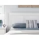 Fortman White California King Storage Panel Bed
