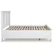 Fortman White King Storage Panel Bed