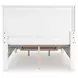 Fortman White Full Storage Panel Bed