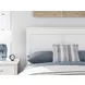 Fortman White Full Panel Headboard