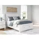 Fortman White Full Panel Headboard