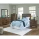 Danabrin Brown 7 Drawer Dresser and Rectangular Mirror
