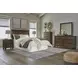 Danabrin Brown 7 Drawer Dresser and Rectangular Mirror