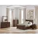 Danabrin Brown 7 Drawer Dresser and Rectangular Mirror