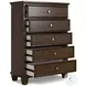 Danabrin Brown Storage Panel Bedroom Set