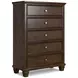 Danabrin Brown Storage Panel Bedroom Set